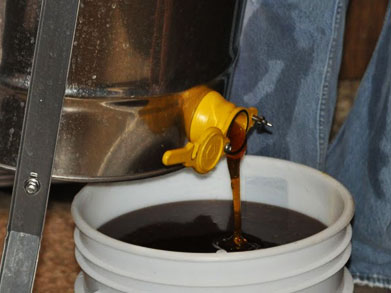Storing the honey